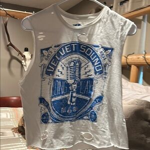Vintage & destroyed  Sleeveless top